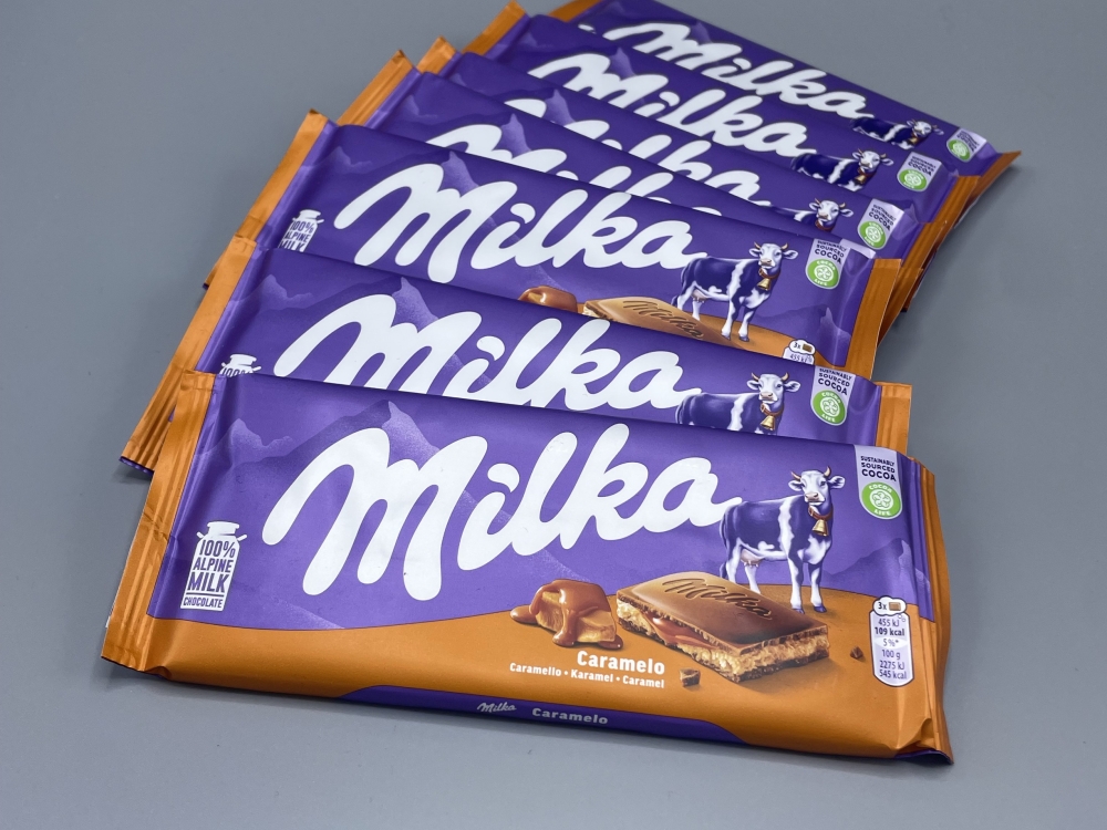 Milka caramel