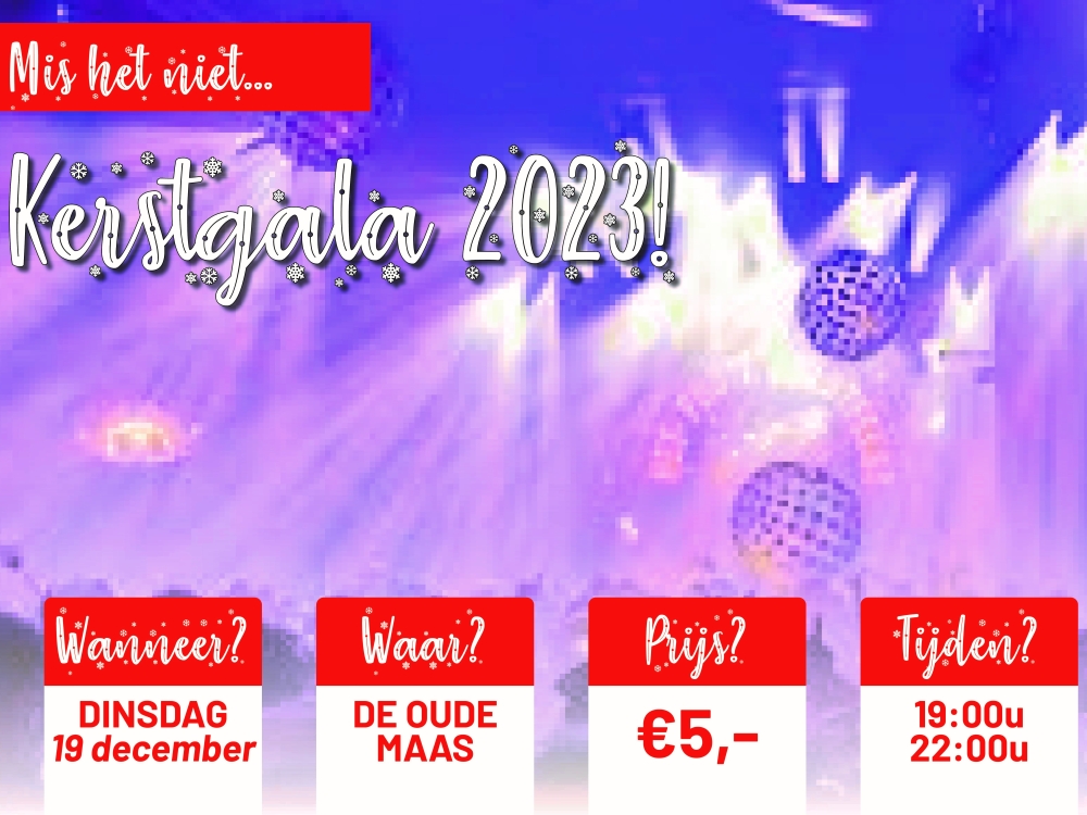 Entree-kaartje Kerstgala 2023
