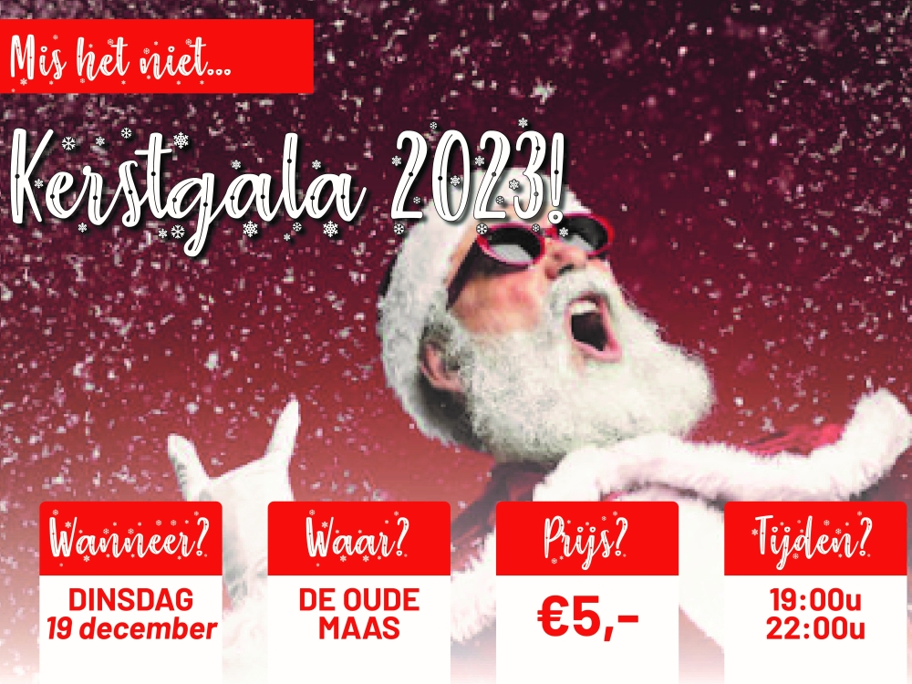 Entree-kaartje Kerstgala 2023